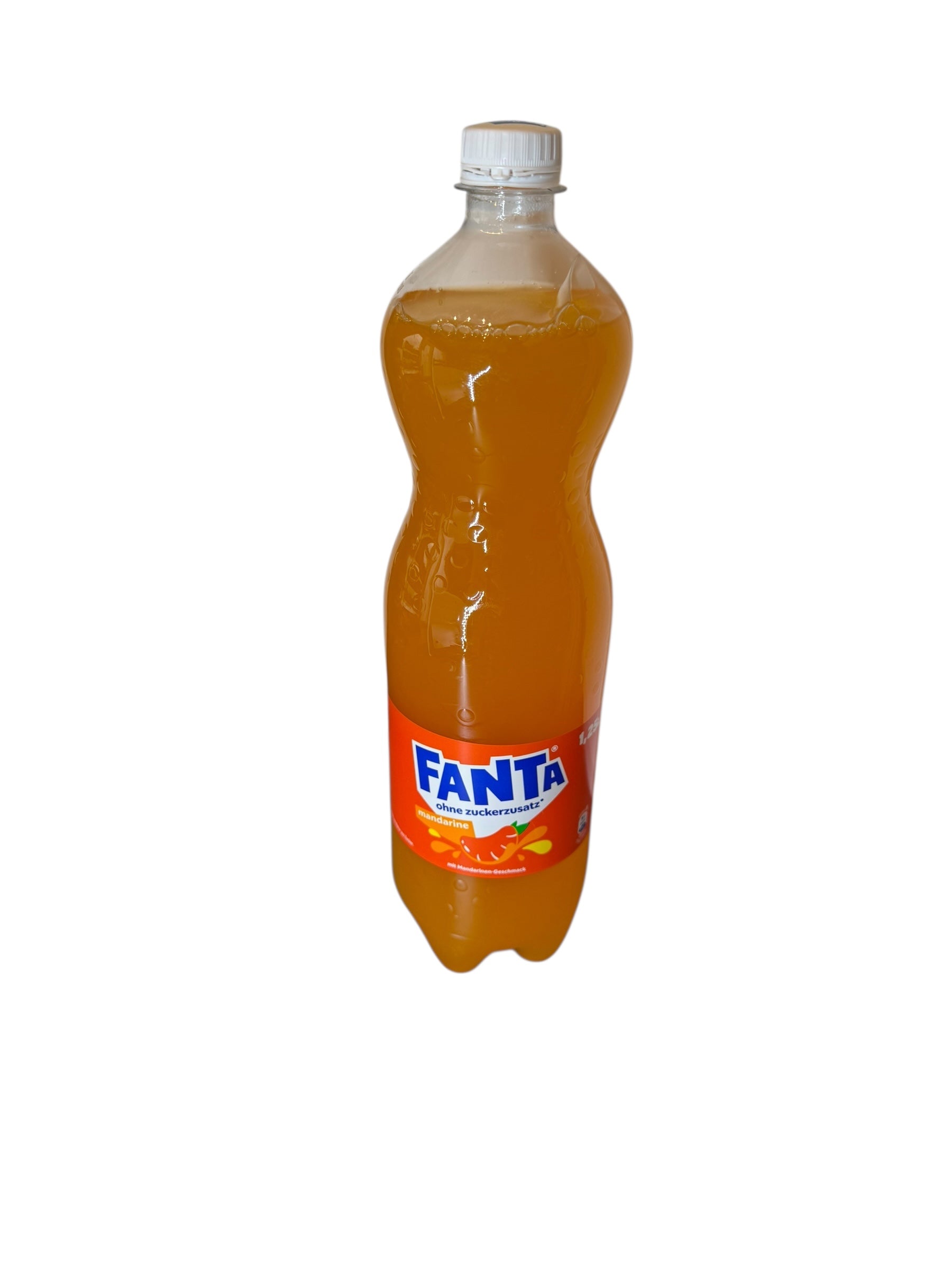 Fanta Mandarine ohne zuckerzusatz