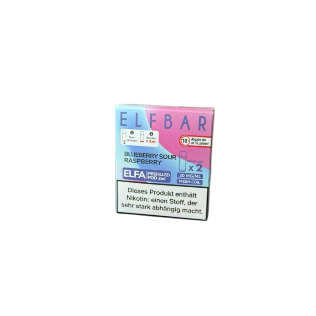 Elfbar Pods - Blueberry Sour Rasberry