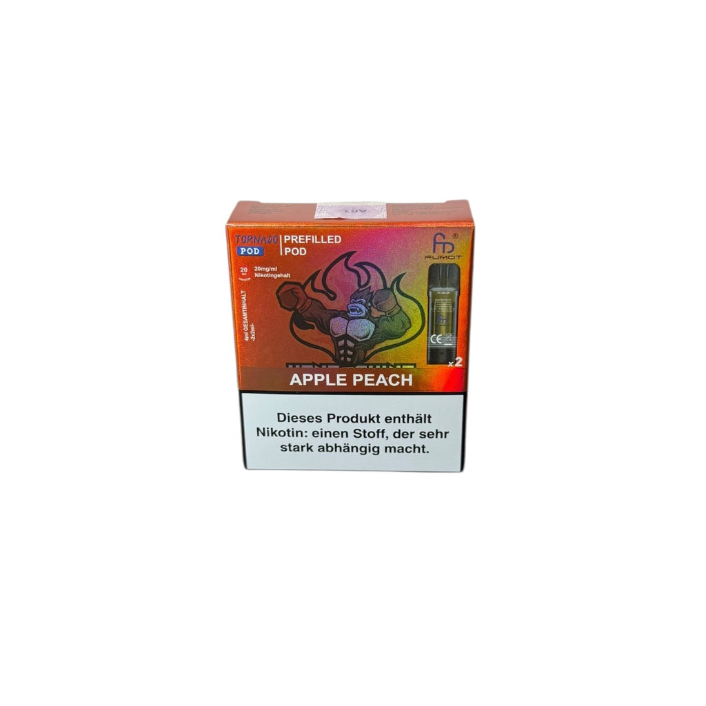 RandM Tornado Prefilled Pods - Apple Peach