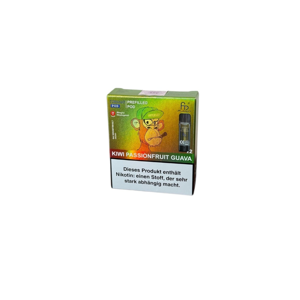 RandM Tornado Prefilled Pods - Kiwi Passionfruit Guava