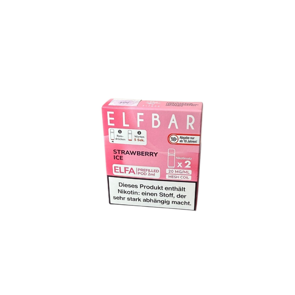Elfbar Pods - Strawberry Ice