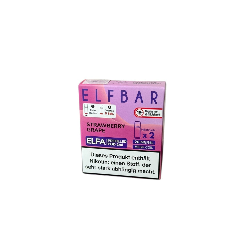 Elfbar Pods - Strawberry Grape