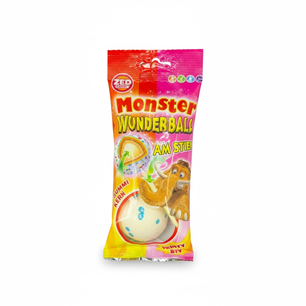 Monster Wunderball am stiel